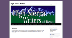 Desktop Screenshot of highsierrawriters.org